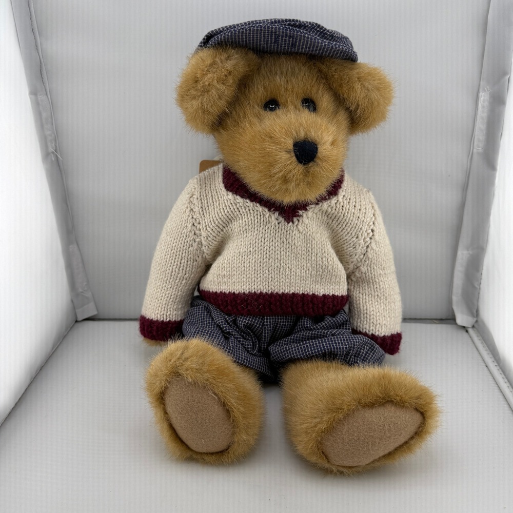 Boyds Bears Plush Richard Tee Dobbsey 16in Brown 1999 Archive Collection